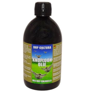 Groene Knoflookolie