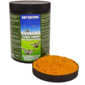 Kurkuma met zwarte peper
